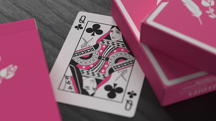 Pink Remedies Playing Cards by Madison x Schneider, on sale