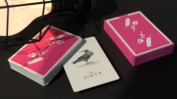 Pink Remedies Playing Cards by Madison x Schneider, on sale