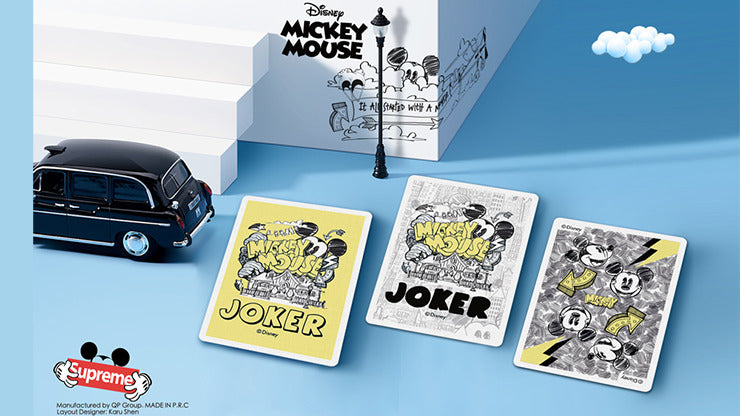 Mickey Mouse Playing Cards, on sale