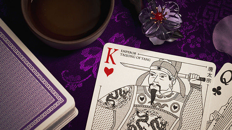 Chao, Purple Playing Cards by MPC, on sale