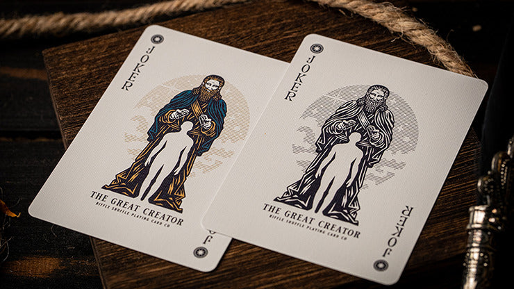 The Great Creator: Sky Edition Playing Cards by Riffle Shuffle, on sale