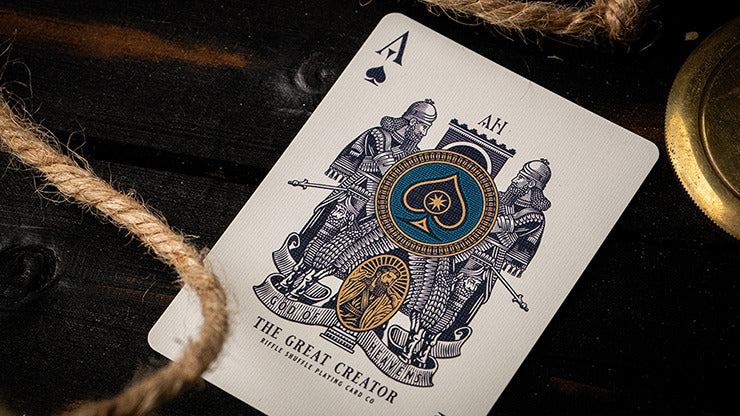 The Great Creator: Sky Edition Playing Cards by Riffle Shuffle, on sale