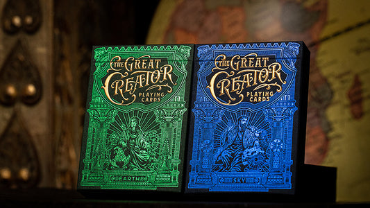 The Great Creator: Sky Edition Playing Cards by Riffle Shuffle, on sale