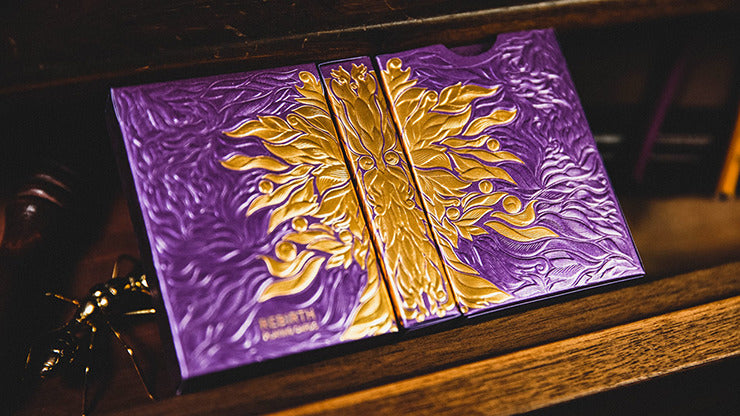 Renaissance, cartes à jouer violettes