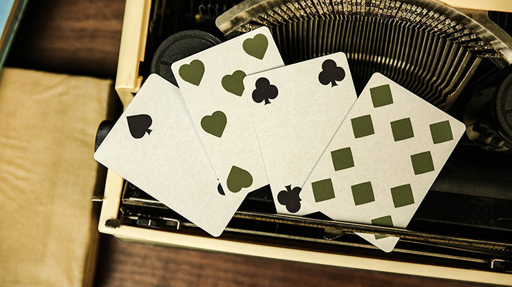 Reminisce, Green Playing Cards, on sale