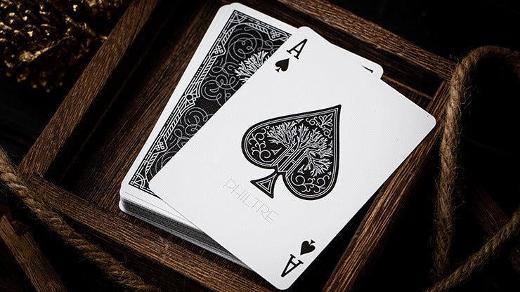 Cartes à jouer Silver Philtre par Riffle Shuffle