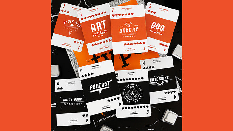 Graphic Design CheatSheet V3 Playing Cards, on sale