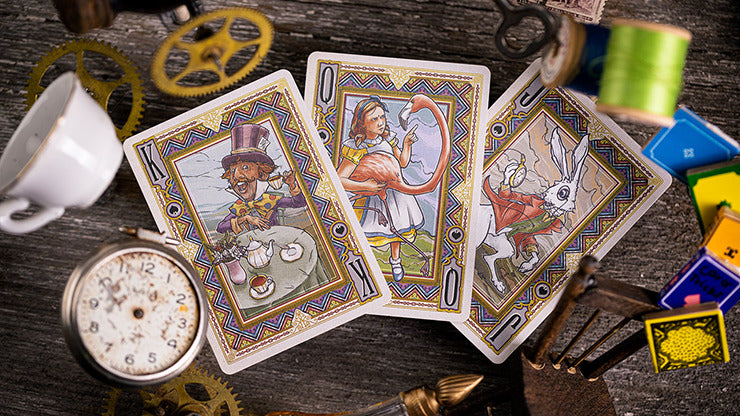 Cartes à jouer Alice au pays des merveilles par Kings Wild