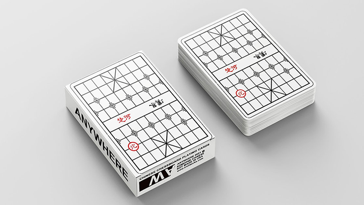 Chinese Chessboard Playing Cards by Anywhere Worldwide, on sale