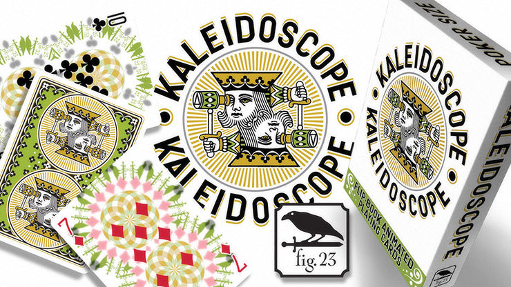 Kaleidoscope Playing Cards by fig.23, on sale