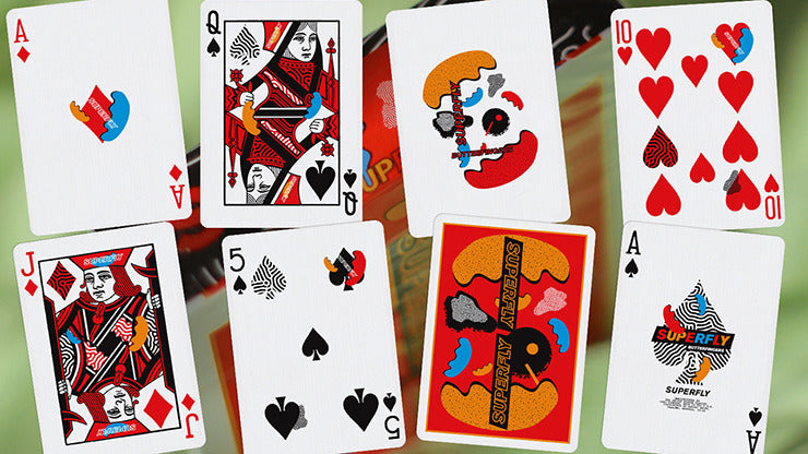 Superfly Butterfingers Red Playing Cards by Gemini*