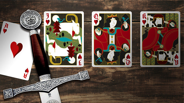 Secret Tale Black Knight Playing Cards, on sale