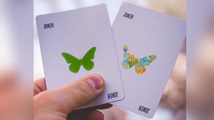 Butterfly Seasons Playing Cards Marked, Spring by Ondrej Psenicka