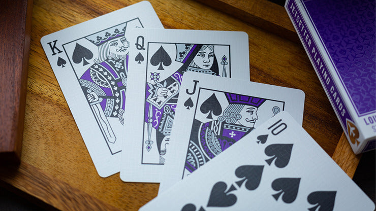 Lounge Edition en Passenger Purple par Jetsetter Playing Cards*