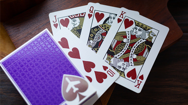 Lounge Edition en Passenger Purple par Jetsetter Playing Cards*