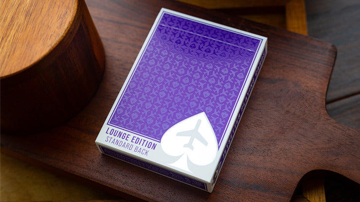 Lounge Edition en Passenger Purple par Jetsetter Playing Cards*