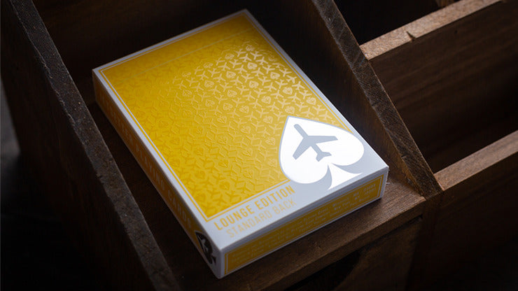 Édition Lounge en Taxiway Yellow par Jetsetter Playing Cards*