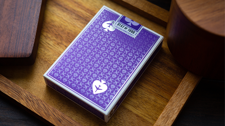 Limited Edition Lounge in Passenger Purple by Jetsetter Playing Cards