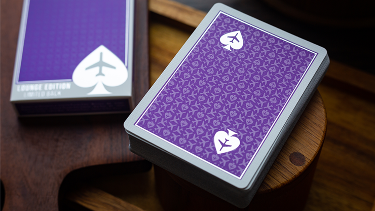 Limited Edition Lounge in Passenger Purple by Jetsetter Playing Cards