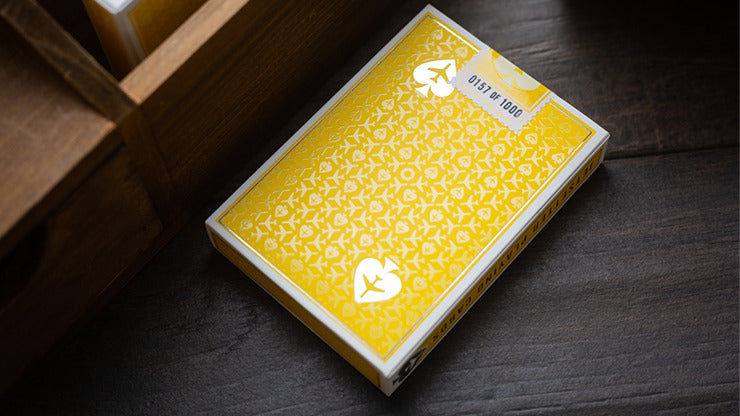 Limited Edition Lounge in Taxiway Yellow by Jetsetter Playing Cards, on sale