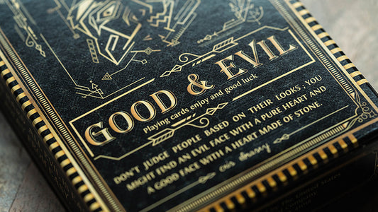 Good and Evil Playing Cards, on sale