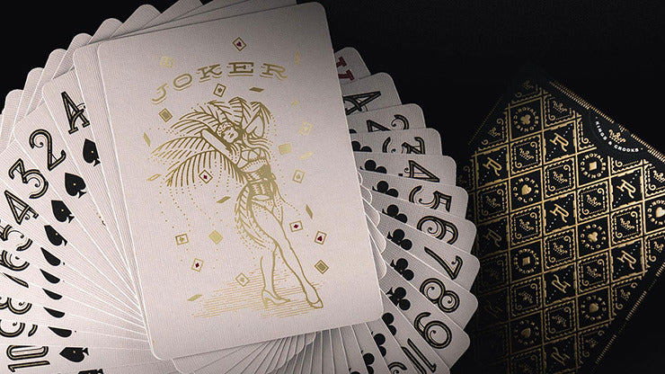 Joueurs Royales, cartes à jouer marquées Noir par Kings and Crooks