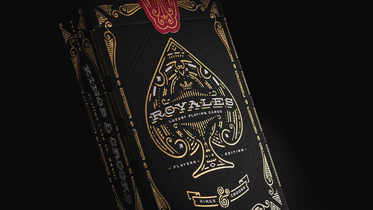 Royales Players, Noir Marked Playing Cards by Kings and Crooks