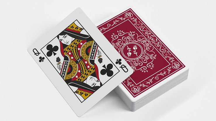 Black Roses Edelrot Playing Cards, Fully Marked, on sale