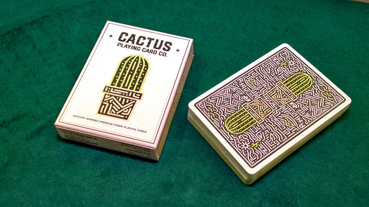 Cartes à jouer Cactus, Quartz rose*