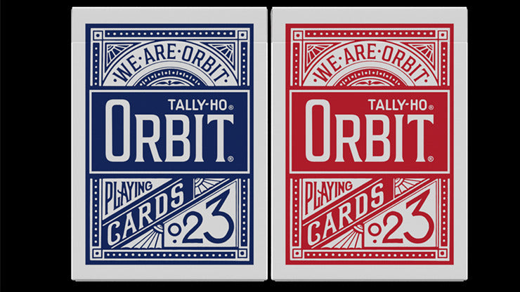 Orbit Tally Ho Circle Back, Red Playing Cards, on sale