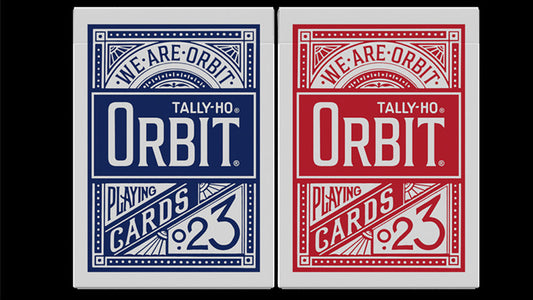 Orbit Tally Ho Circle Back, Red Playing Cards, on sale