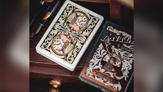 Antler Playing Cards, Juniper by Dan &amp; Dave