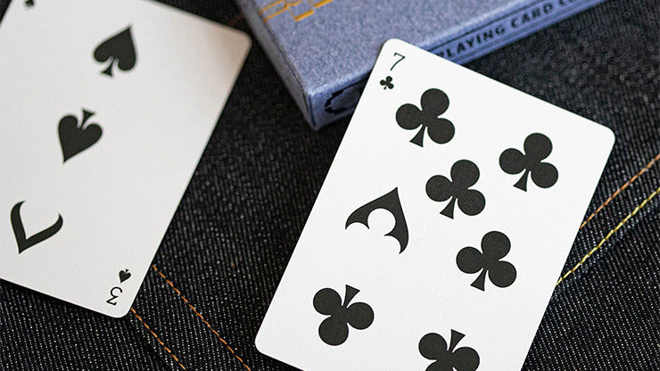 CARTES À JOUER EN DENIM COWBOY CASINO ACE FULTON