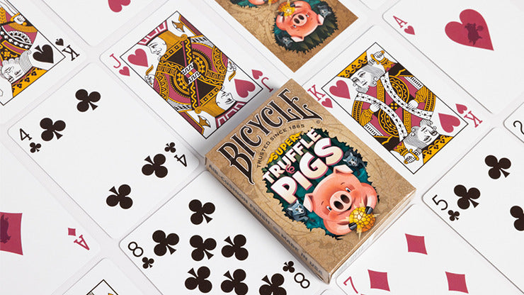 Bicycle Super Truffle Pigs Playing Cards, on sale