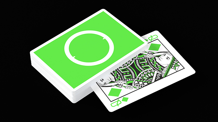 Orbit Chroma Key Playing Cards, on sale