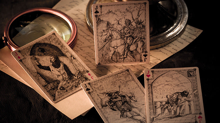 Medieval Castle Playing Cards by MPC, on sale