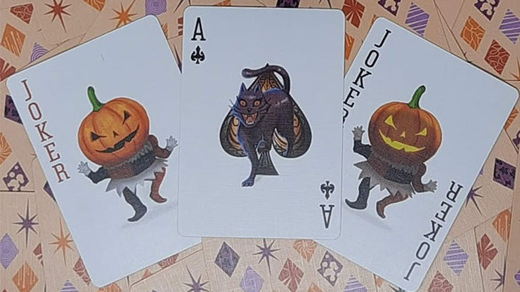 Cartes à jouer Halloween vintage pour vélo par cartes à jouer à collectionner*