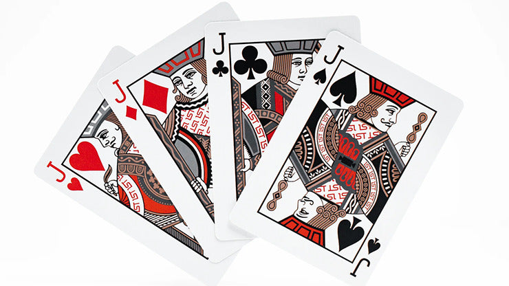 1st V4 Playing Cards, Black by Chris Ramsey