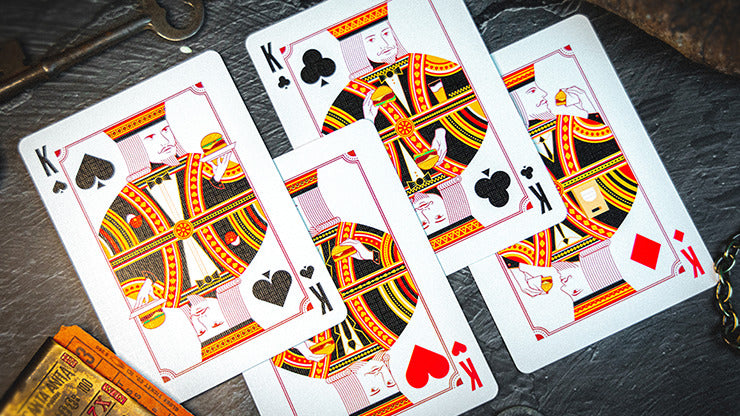 Burger Playing Cards by Fast Food Card Magic Company, on sale