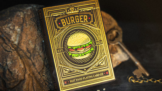 Burger Playing Cards by Fast Food Card Magic Company, on sale