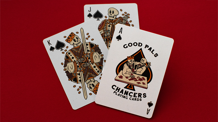 Chancers Playing Cards Red Edition Matte Tuck by Good Pals