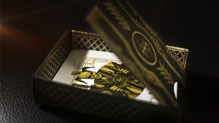 Secrets of the Key Master, with Holographic Foil Drawer Box Playing Cards by Handlordz