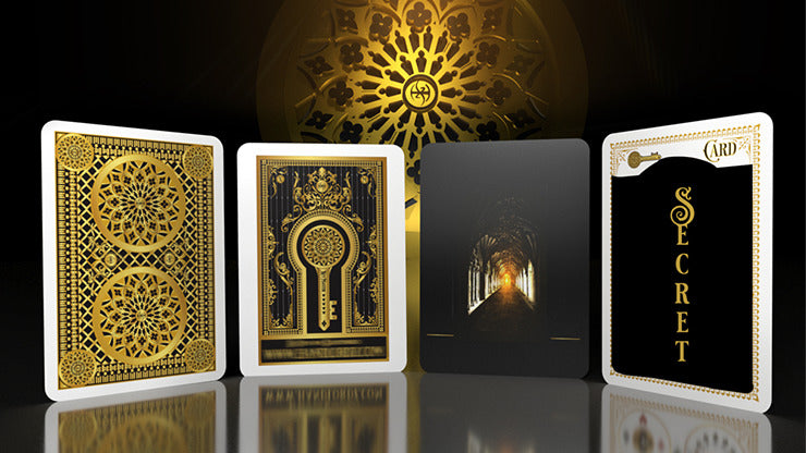 Secrets of the Key Master, with Holographic Foil Drawer Box Playing Cards by Handlordz