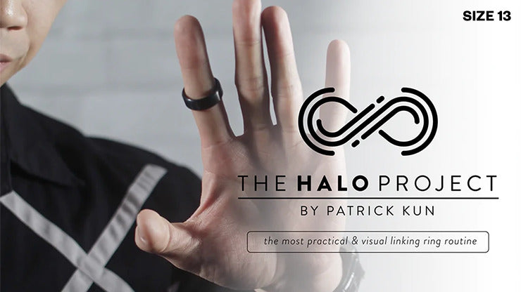 The Halo Project, Silver Size 13, Gimmicks and Online Instructions by Patrick Kun