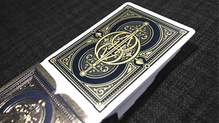 Oath Standard (Navy Blue) Playing Cards by Lotrek