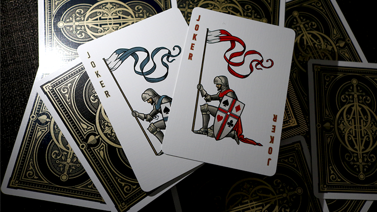 Oath Standard (Navy Blue) Playing Cards by Lotrek