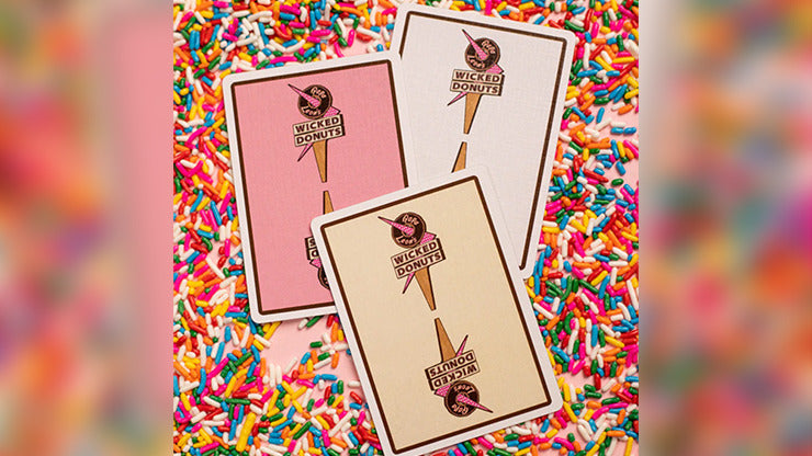 Papa Leon's Wicked Donuts, Chocolate Playing Cards by Wounded Corner and Cam Toner, on sale