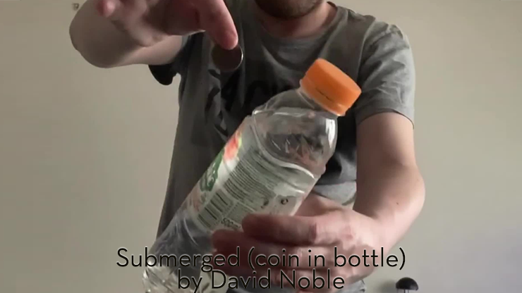 Submerged, coin in bottle by David Noble video (Download)