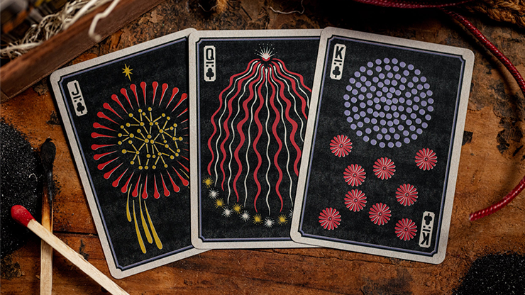 Flower of Fire Playing Cards by Kings Wild Project