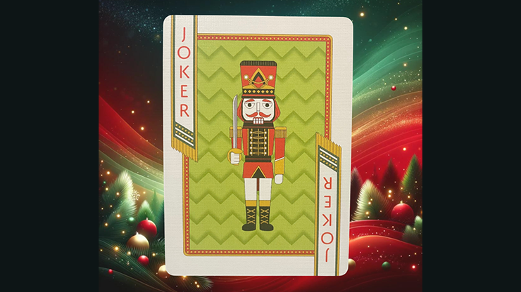 Bicycle Nutcracker (Green) Playing Cards, on sale